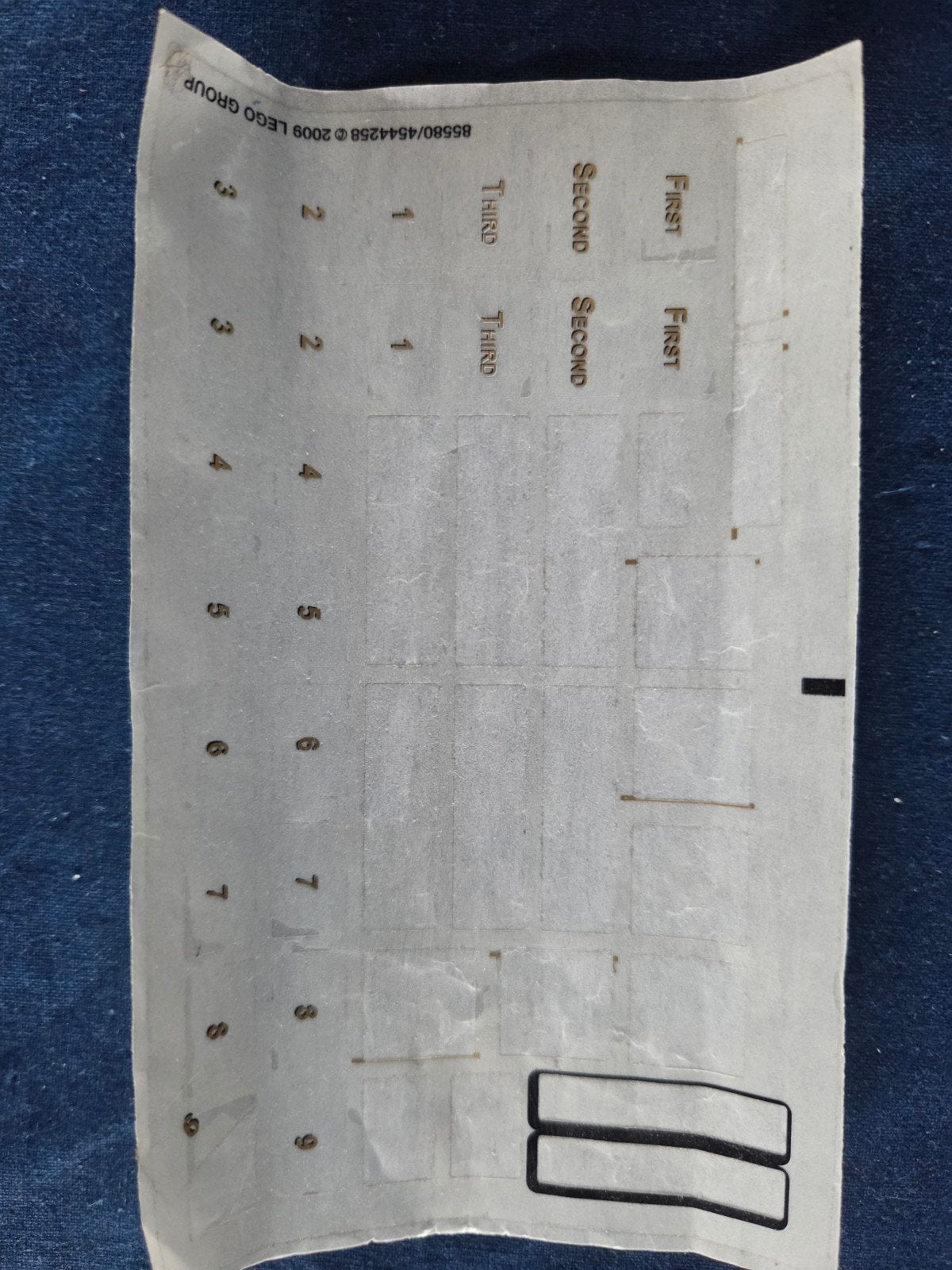 Lego trijn 10194 stikers, Ophalen of Verzenden, Zo goed als nieuw, Boven de knie