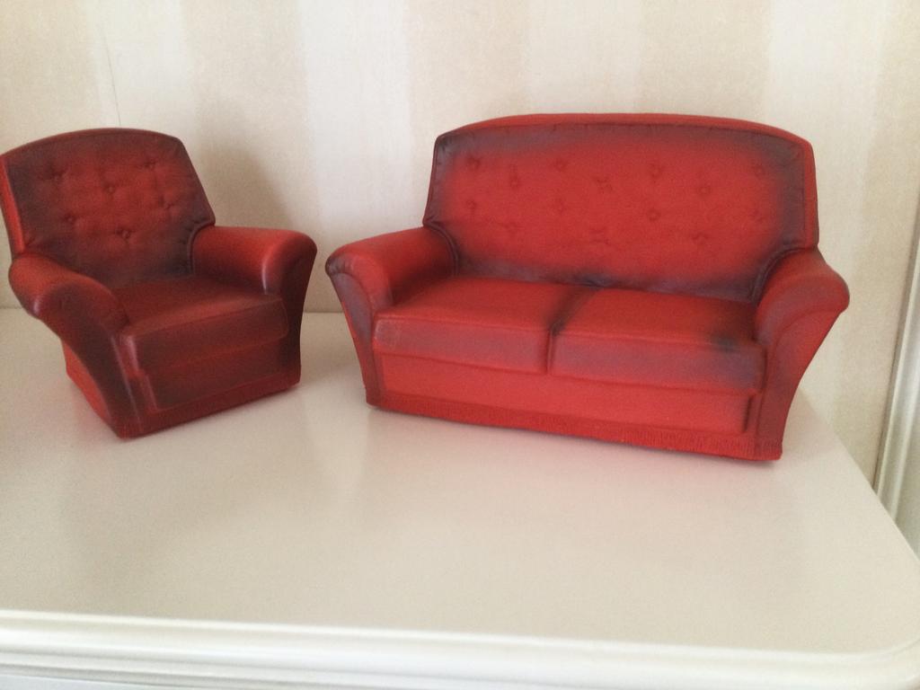 Vintage Sindy bankstel pedigree, Verzamelen, Poppen, Ophalen of Verzenden, Zo goed als nieuw, Accessoires