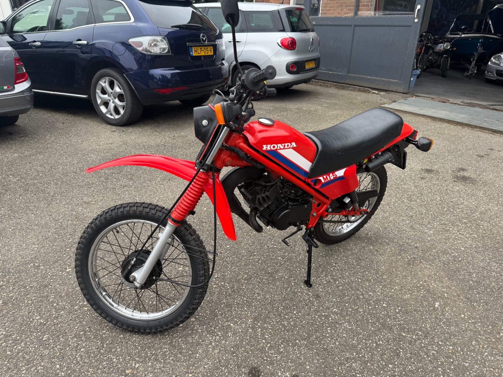 Honda mt5 met nederlands kenteken in zeer nette staat, Fietsen en Brommers, Brommers | Honda, Ophalen, Maximaal 45 km/u, Zo goed als nieuw