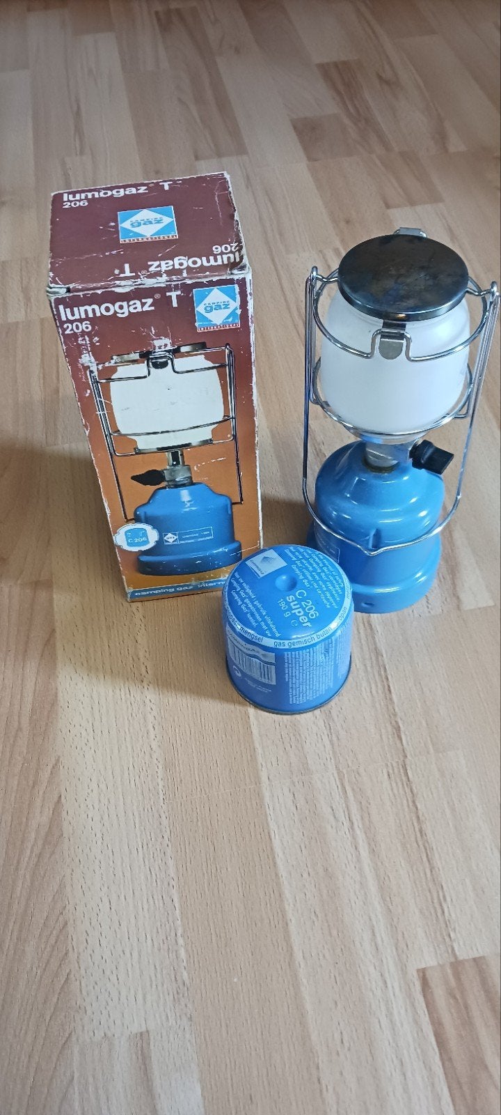 Campinggaslamp, Caravans en Kamperen, Ophalen of Verzenden, Zo goed als nieuw
