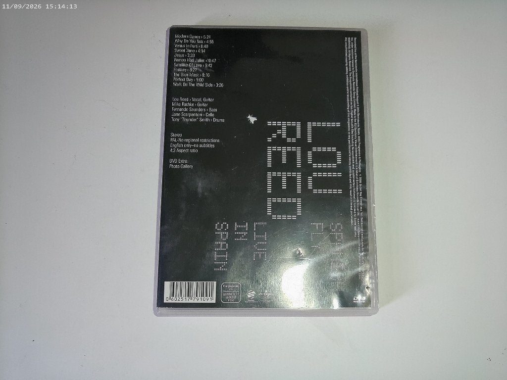 DVD Lou Reed - Spanish Fly / Live in Spain, Alle leeftijden, Ophalen of Verzenden, Gebruikt, Concert