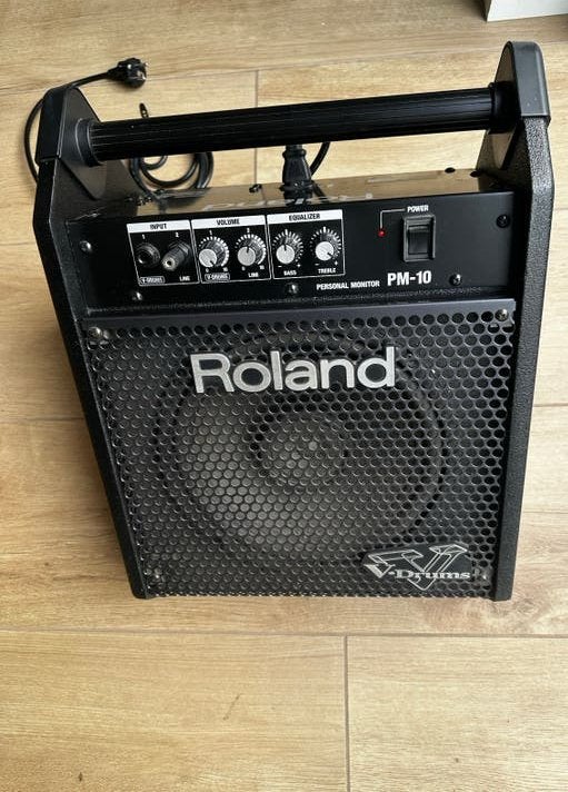 Roland PM-10 Monitor speaker, Ophalen, Zo goed als nieuw, Minder dan 500 watt, Monitor(versterker)