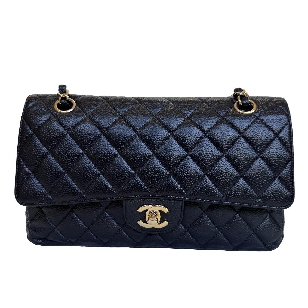 Chanel authentiek medium double classic flap timeless tas