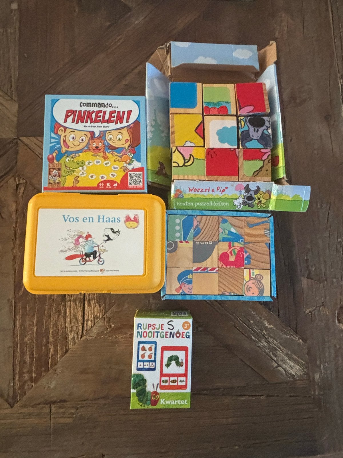 Leuke spelletjes en puzzels voor kinderen, Kinderen en Baby's, Speelgoed | Educatief en Creatief, Ophalen of Verzenden, Gebruikt