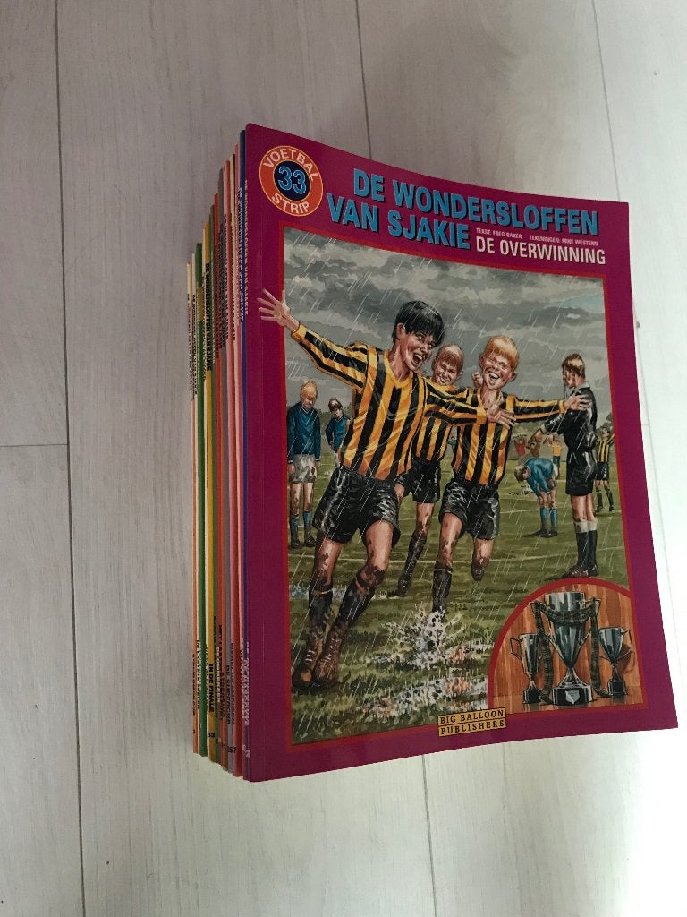 De wondersloffen van Sjakie serie 1 t/m 33 compleet en nieuw, Complete serie of reeks, Ophalen of Verzenden, Zo goed als nieuw