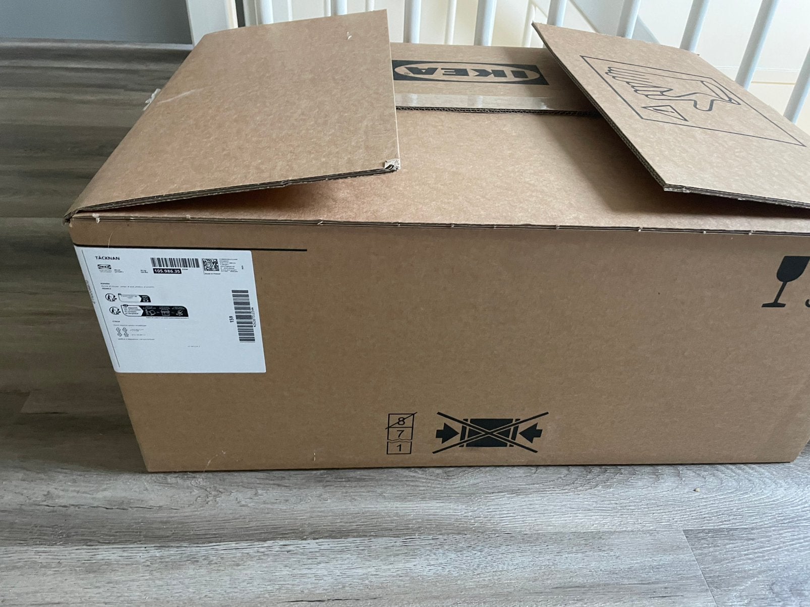 Ikea Täcknan inductiekookplaat met geintegreerde afzuigkap, Witgoed en Apparatuur, Zo goed als nieuw, Inbouw, Inductie, 4 kookzones