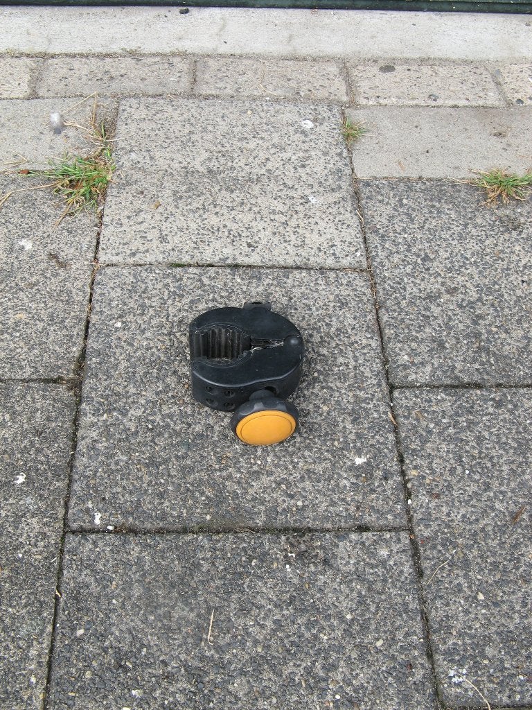 SPINDER Klem, Ophalen, Gebruikt, Trekhaakdrager
