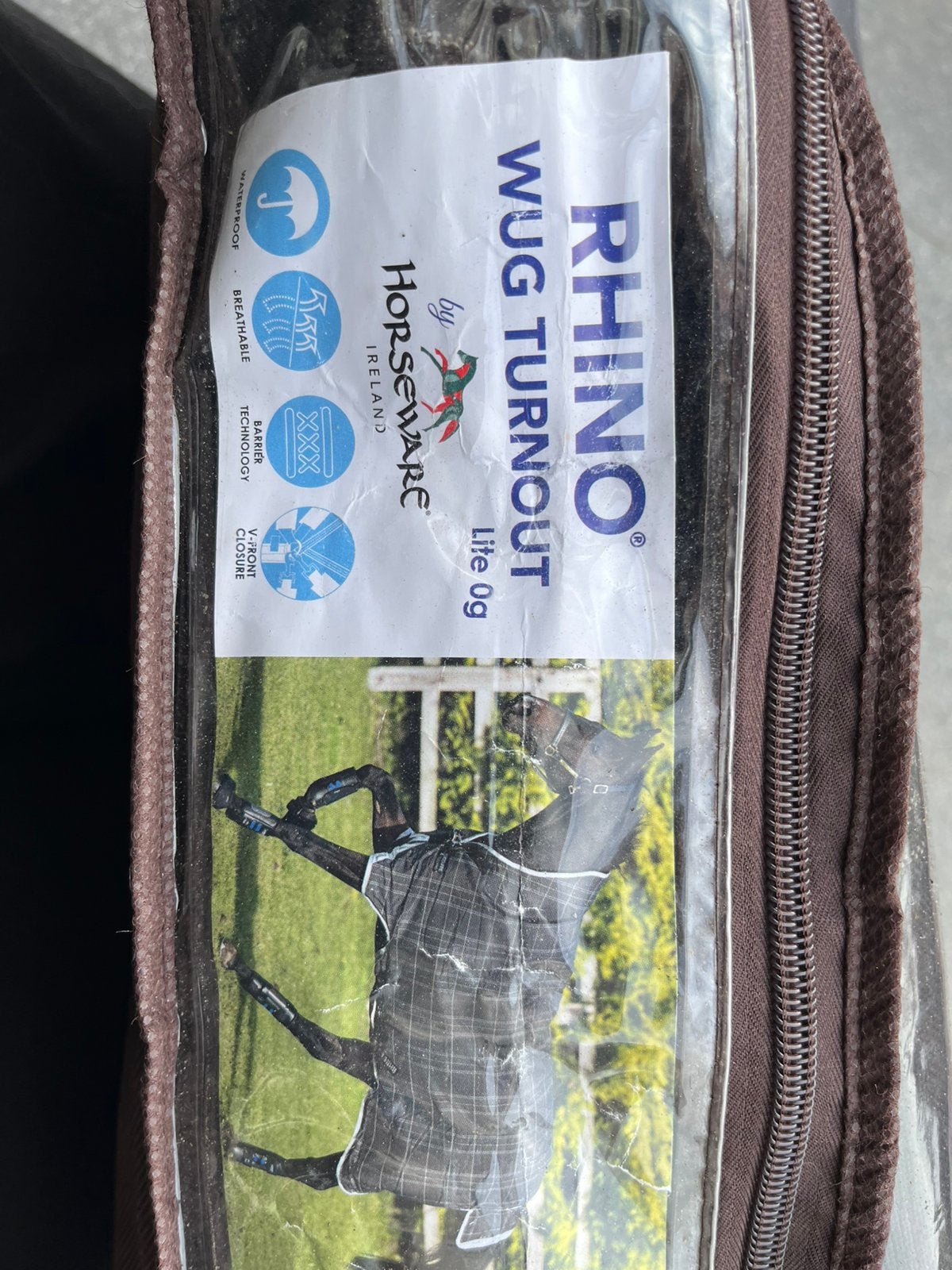 Rhino Horseware Wug turnout lite 1.98, Dieren en Toebehoren, Gebruikt, 0 g, Ophalen of Verzenden, Kruissingels