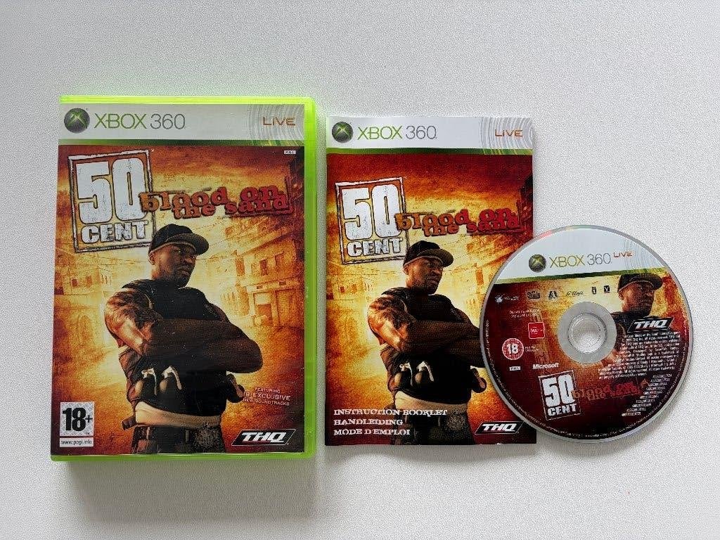 50 Cent Blood on the Sand Xbox 360 PAL, Avontuur en Actie, Gebruikt, Vanaf 18 jaar, 1 speler