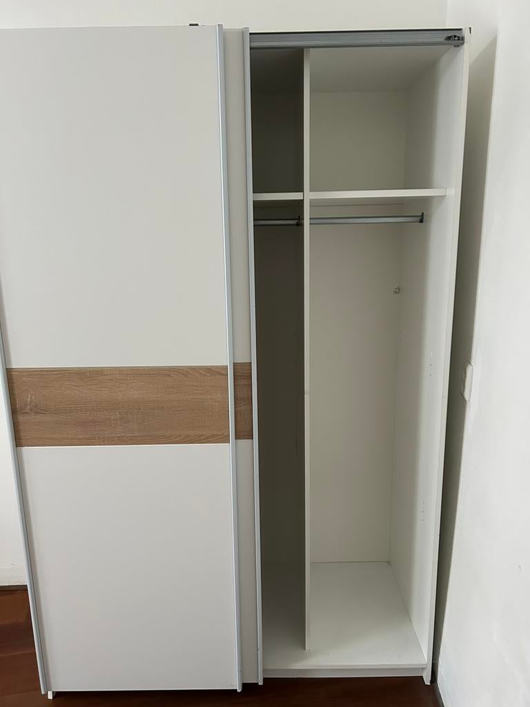 Kledingkast 195H-125B-60Dcm, Ophalen of Verzenden, Zo goed als nieuw, 50 tot 75 cm, 150 tot 200 cm
