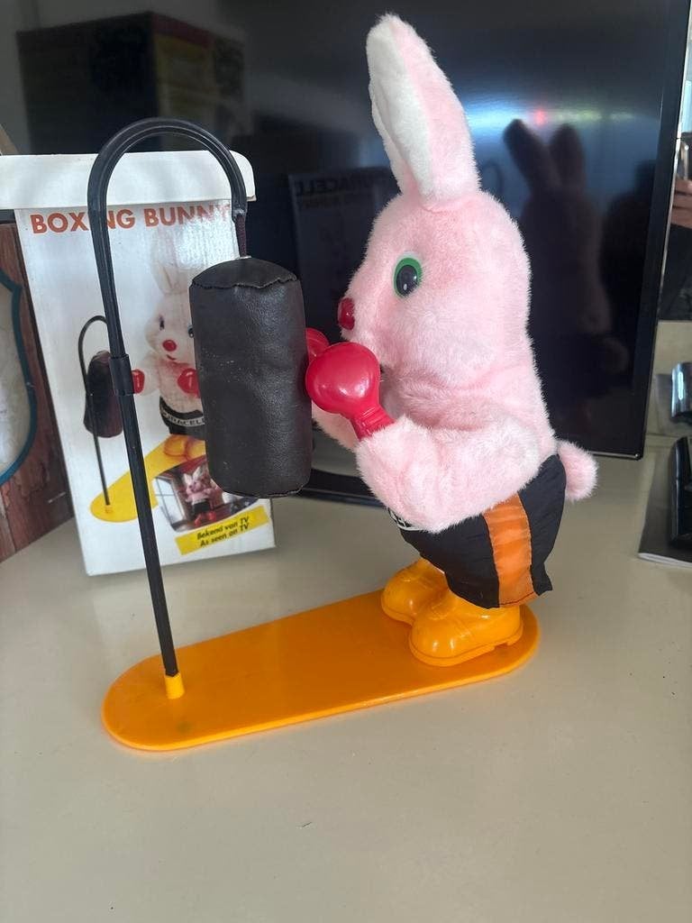 Duracell Boxing Bunny - Vintage Speelgoed, Ophalen of Verzenden, Gebruikt, Jongen of Meisje