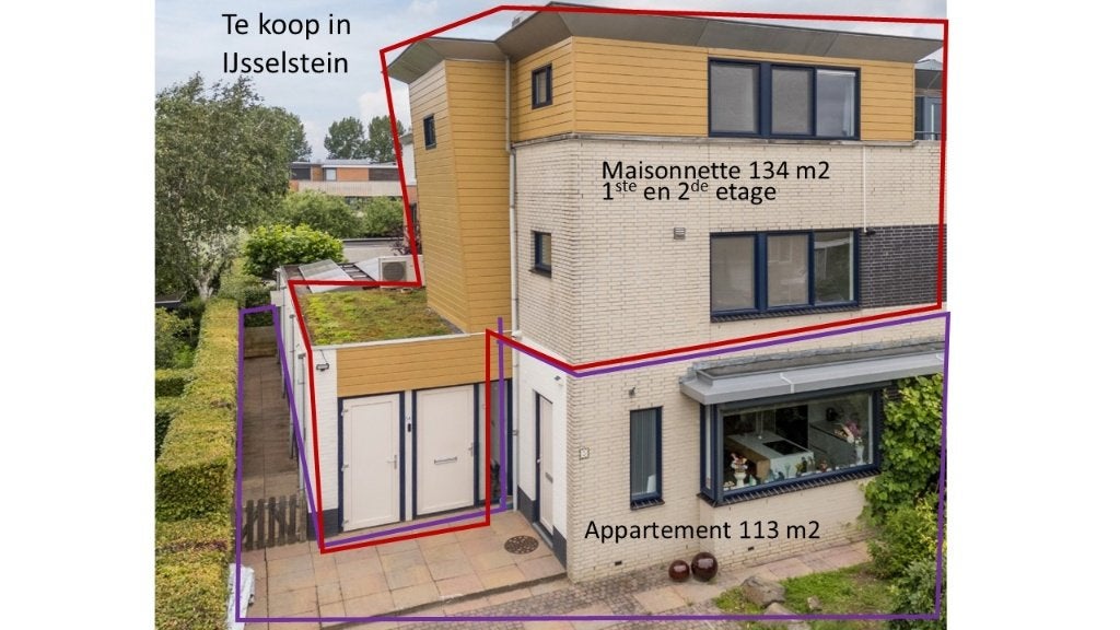 Maisonnette en Appartement, Huizen en Kamers, IJsselstein, Utrecht, Appartement, 4 kamers