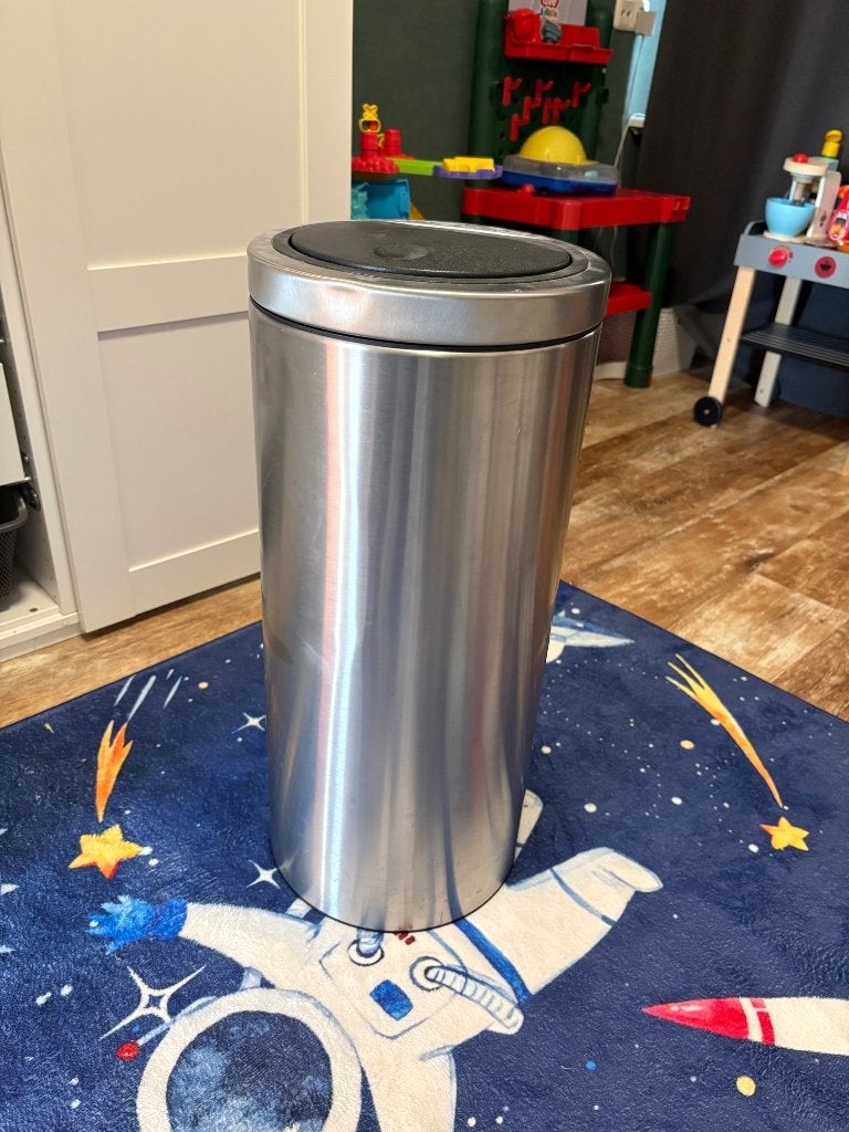 Brabantia vuilnisbak, Ophalen, Rvs, 75 – 100, 20 tot 30 liter