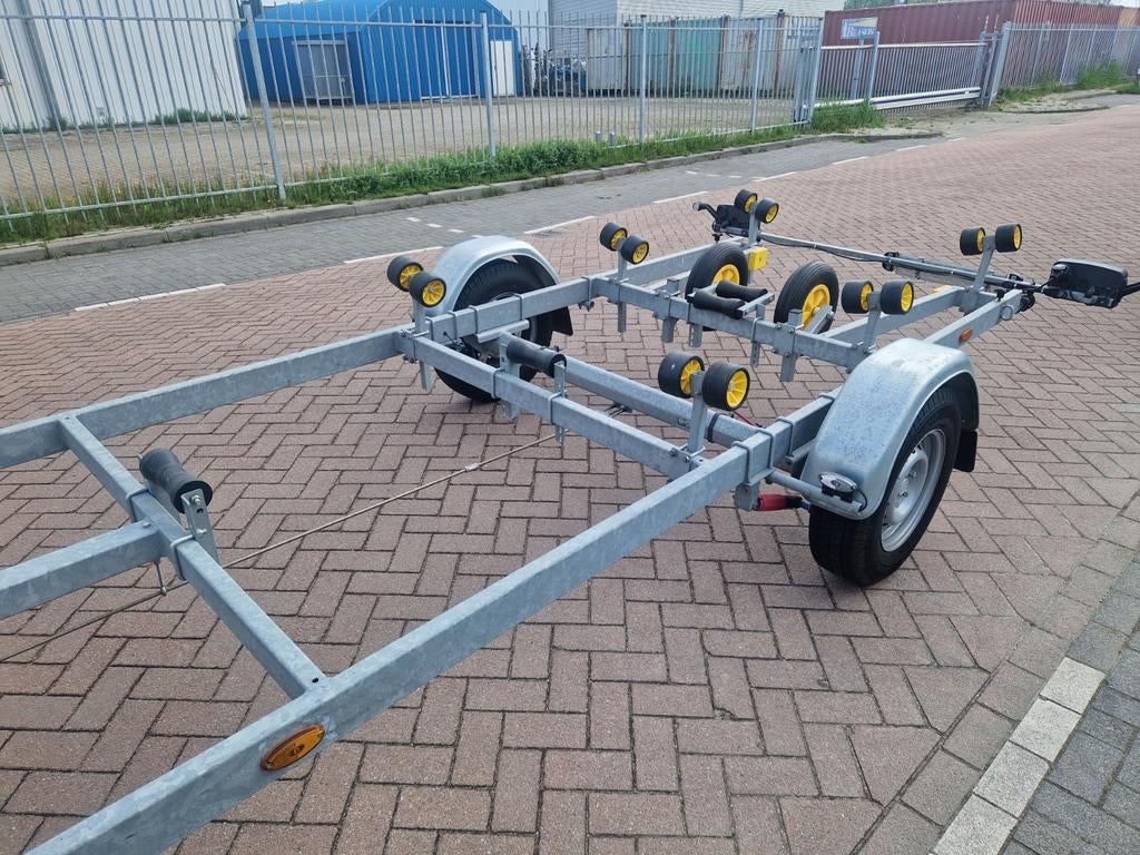Pega VB 1350/625 bun uitvoering voor Tenders en bun sloepen, Watersport en Boten, Boottrailers, Minder dan 1500 kg, Sloepentrailer