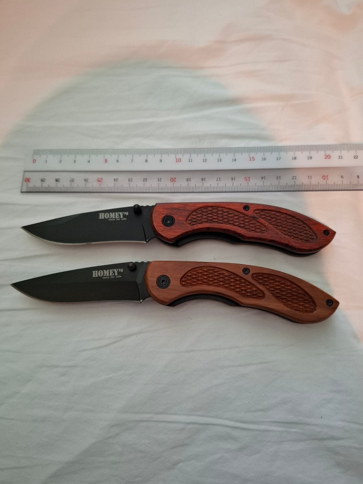 Homey wood mes zakmes, Caravans en Kamperen, Ophalen of Verzenden, Nieuw