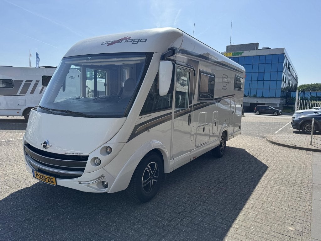 Carthago C-Compactline 141 LE 2021 E&P + 140 PK!!!, Caravans en Kamperen, Campers, Integraal, Chemisch toilet, Ringverwarming