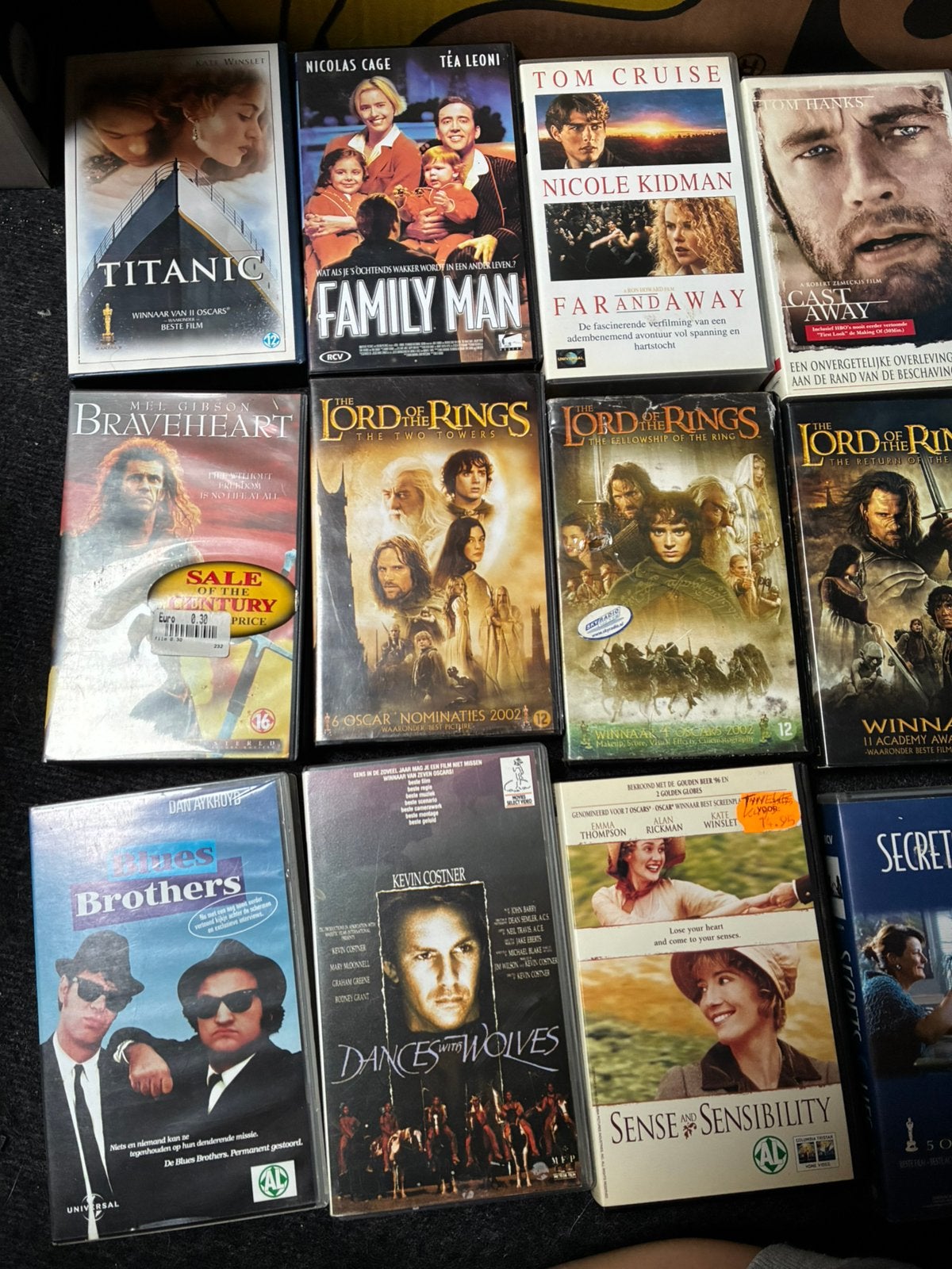 VHS banden, Alle leeftijden, Ophalen, Zo goed als nieuw, Overige genres