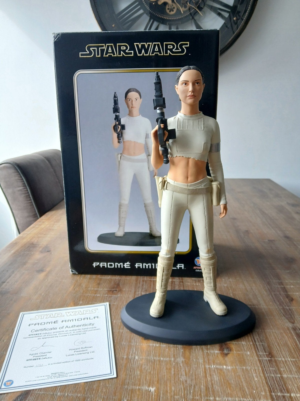 Attakus Star Wars Padme Amidala 1/5 Scale Statue, Ophalen of Verzenden, Nieuw