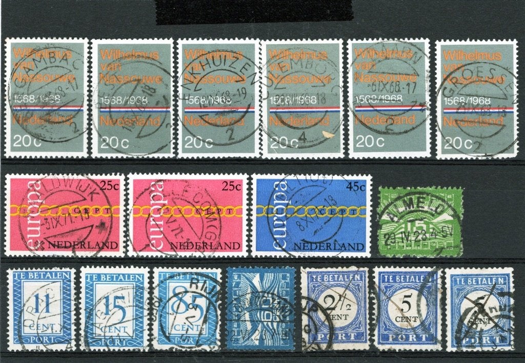 Stemepls wo Groessen Culemborg Ellecom (Gld.) (399444), Verzenden, Na 1940, Gestempeld