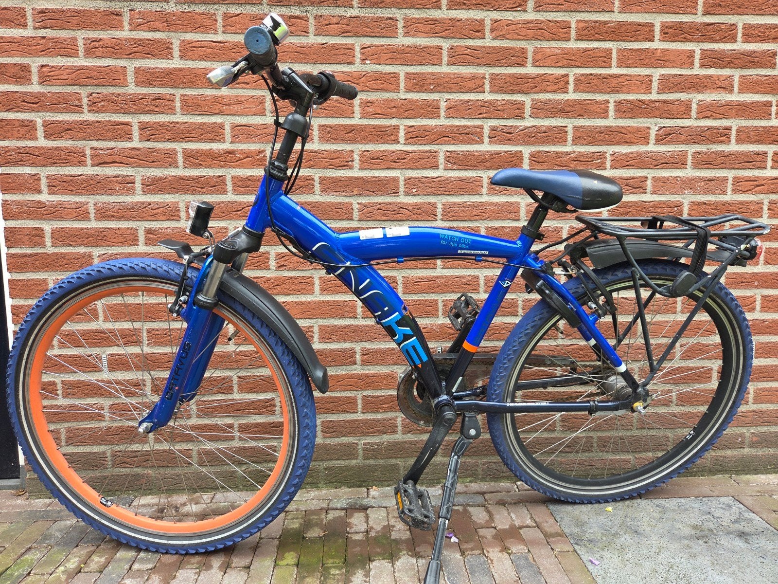 Batavus Snake fiets 26 inch, Fietsen en Brommers, Fietsen | Crossfietsen en BMX, Ophalen, Gebruikt, Staal, Terugtraprem