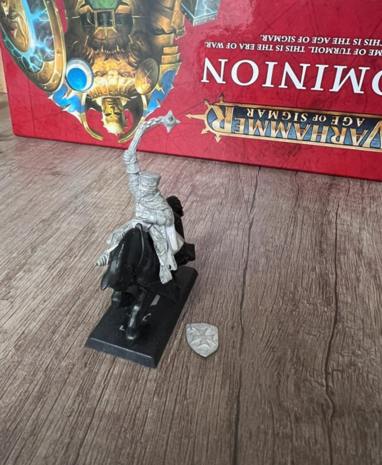 Warhammer bretonnia baron odor, Ophalen of Verzenden, Zo goed als nieuw, Warhammer, Figuurtje(s)
