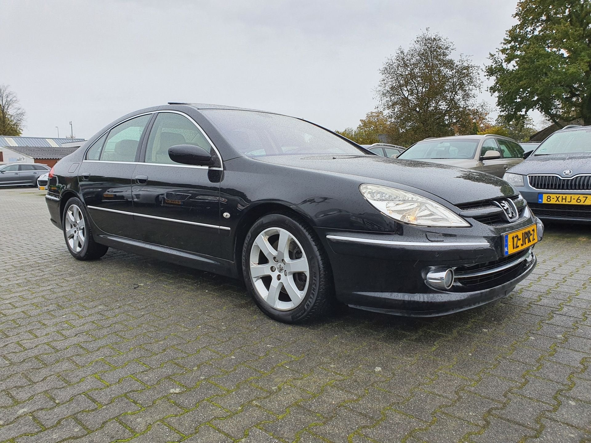 Peugeot 607 2.7 HDiF Executive Ivoire-Pack Aut. *PANO | XENO, Auto's, Peugeot, 1698 kg, Gebruikt, Beige, 197 €/maand