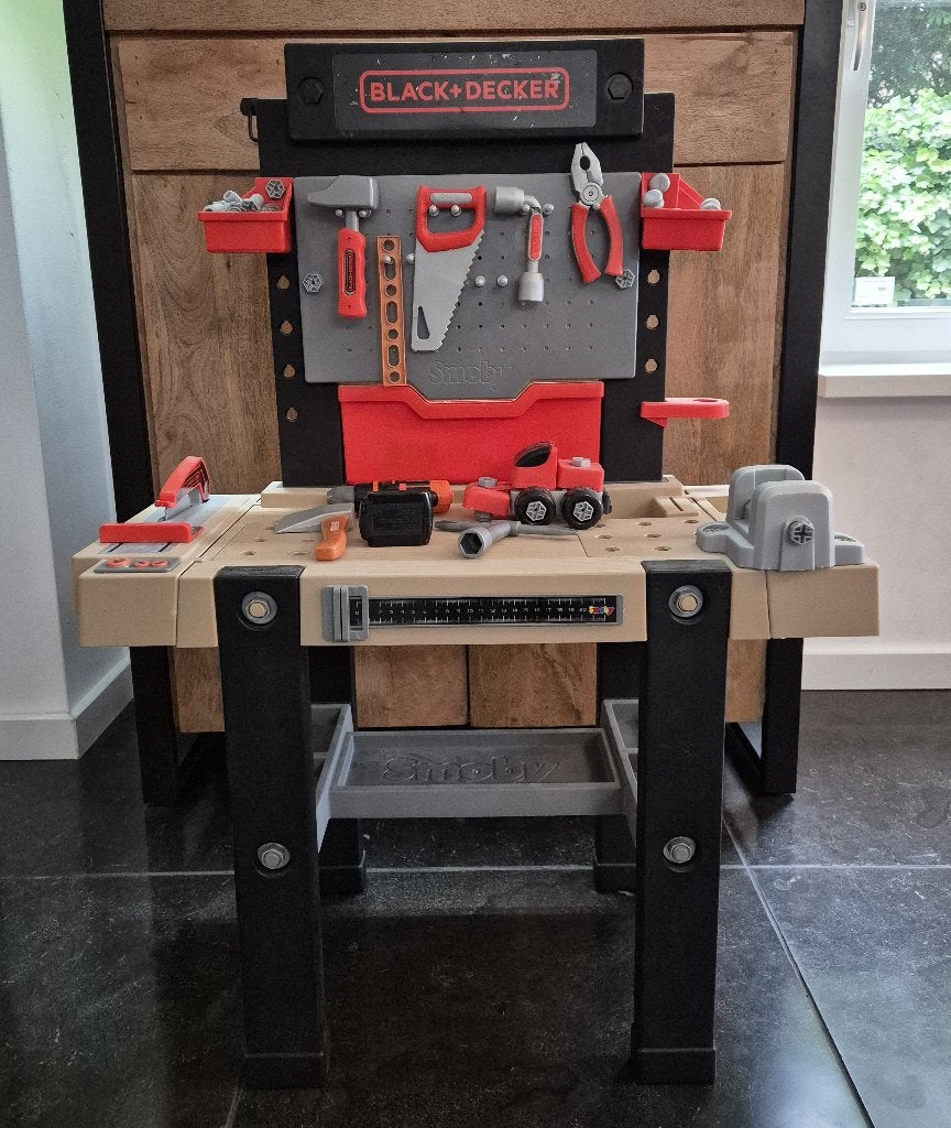 Black + Decker werkbank voor kinderen, Kinderen en Baby's, Speelgoed | Overig, Ophalen, Gebruikt, Jongen of Meisje