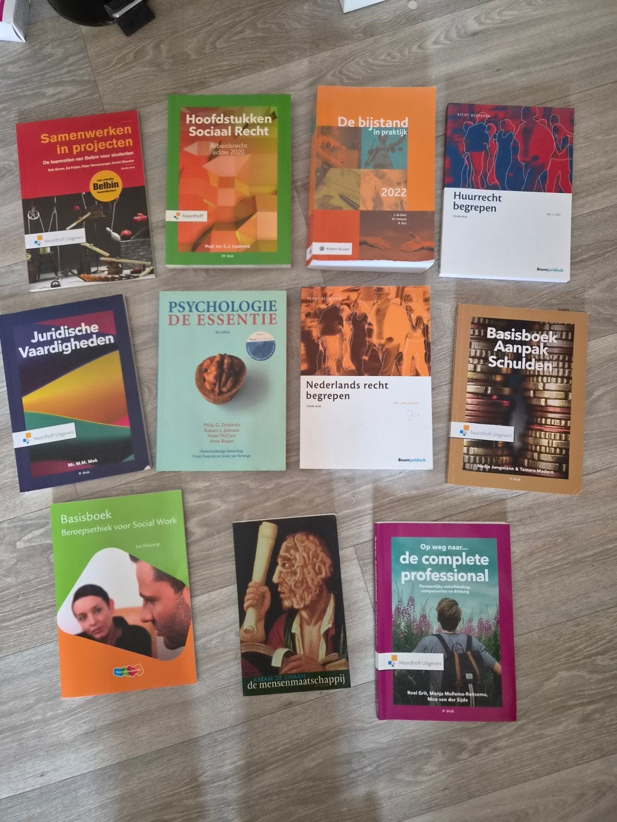 Schoolboeken studieboeken HBO SJD rechten, Ophalen of Verzenden, Zo goed als nieuw, School, Studie en Wetenschap
