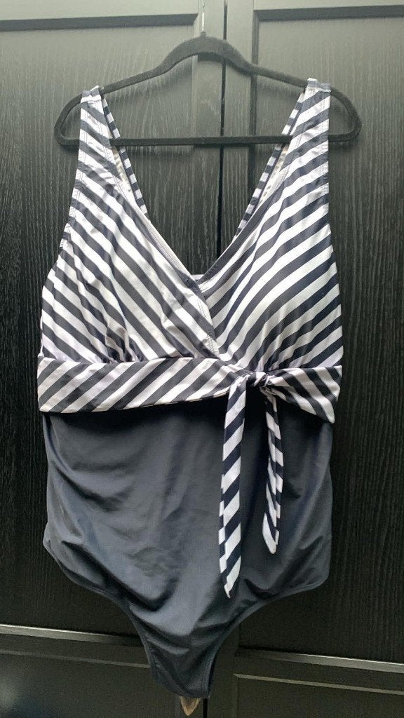 Badpak, Verzenden, Zo goed als nieuw, Blauw, Badpak
