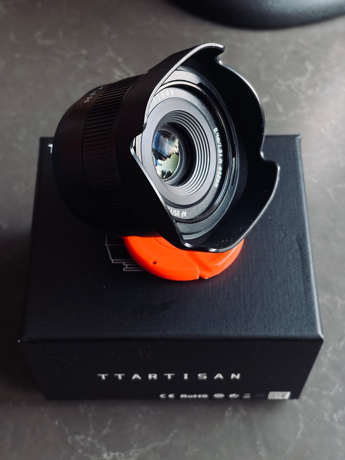 TTartisan 35mm f/1.8 II Fuji X Mount Lens, Ophalen of Verzenden, Zo goed als nieuw, Standaardlens