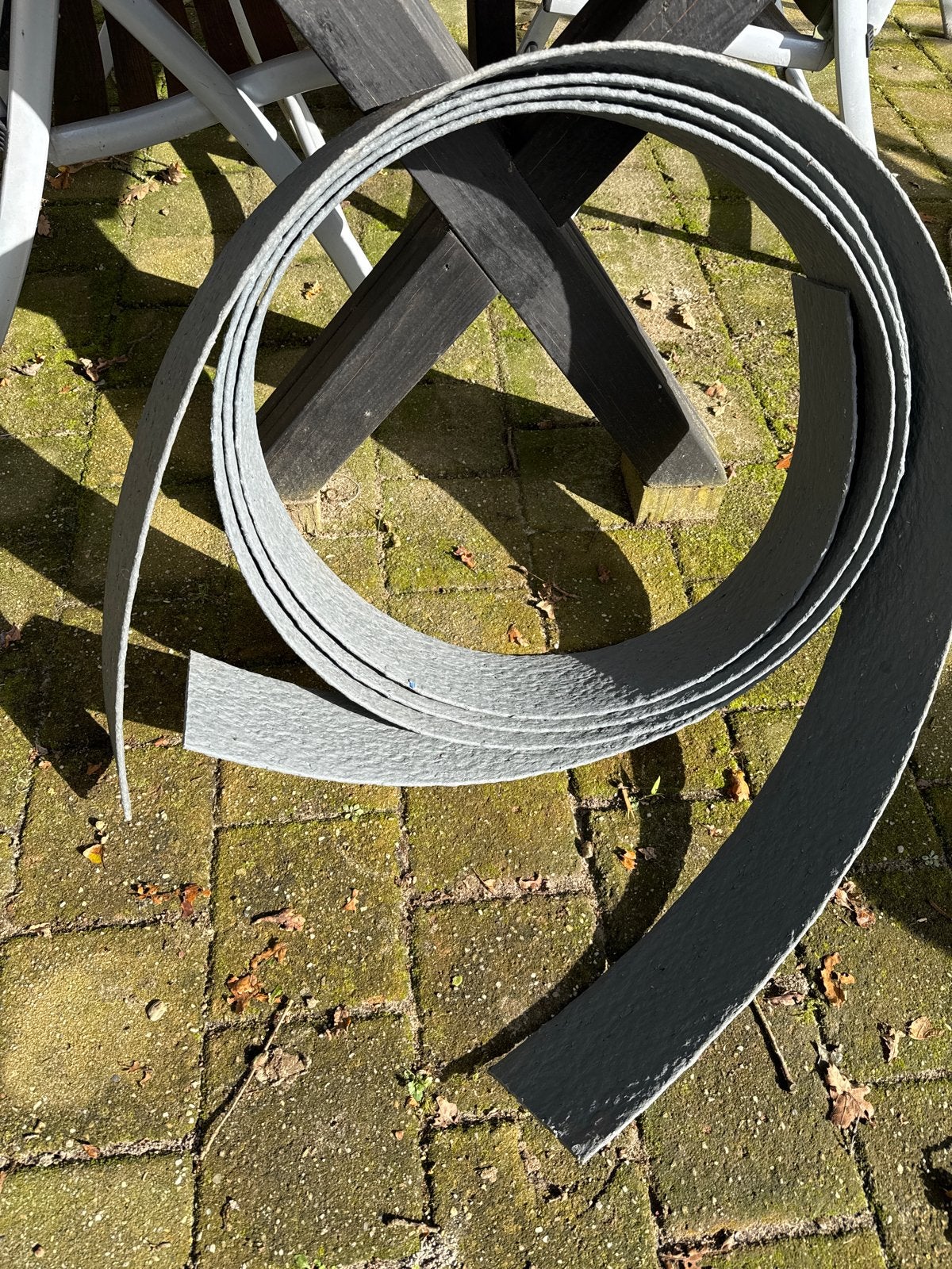 Borderrand | grijs | 14 cm Maat 720 en 430, Tuin en Terras, Ophalen, Overige materialen, Gebruikt, 200 cm of meer