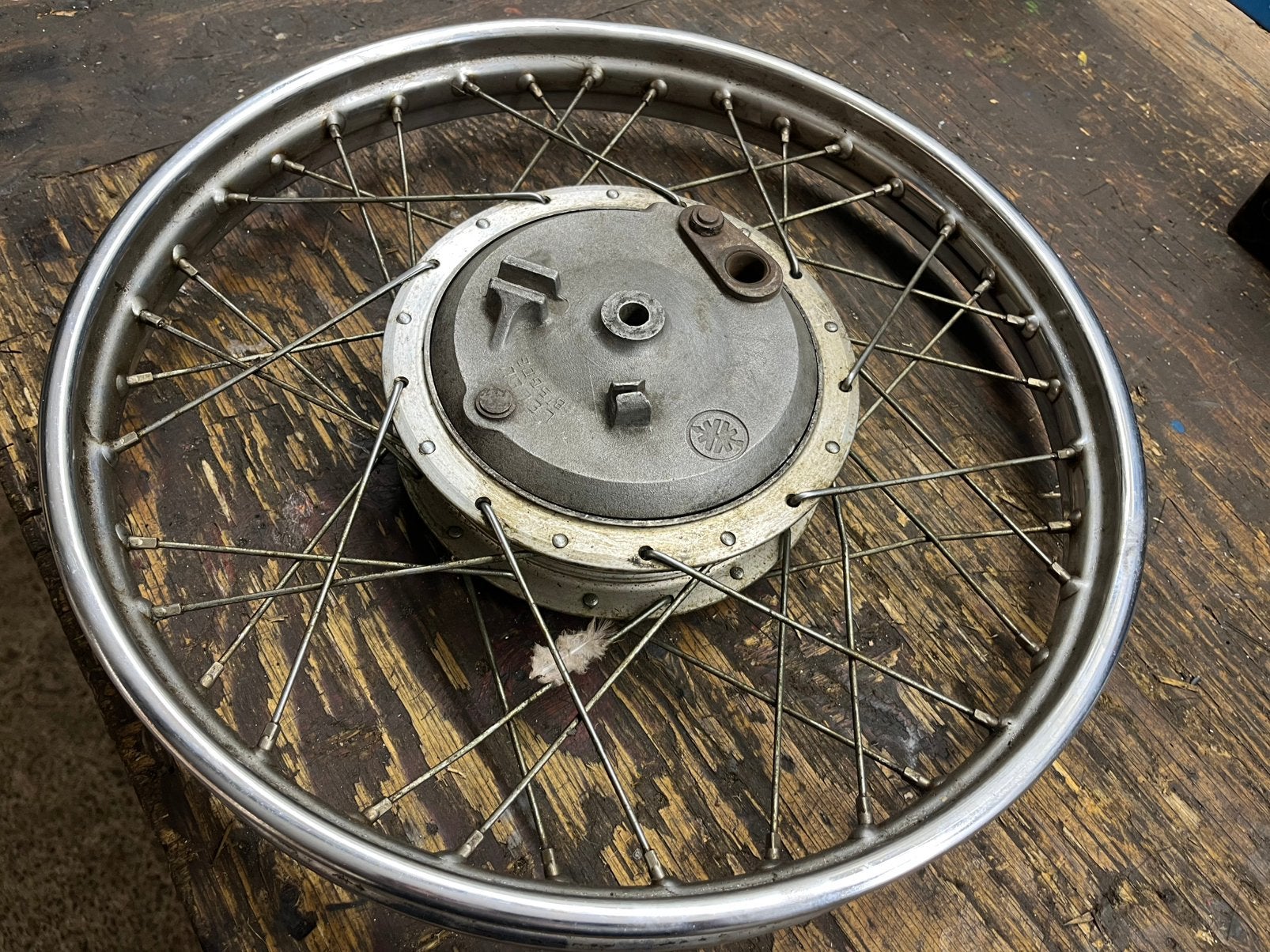Kreidler leleu voorwiel 160 mm, Fietsen en Brommers, Ophalen of Verzenden, Overige typen