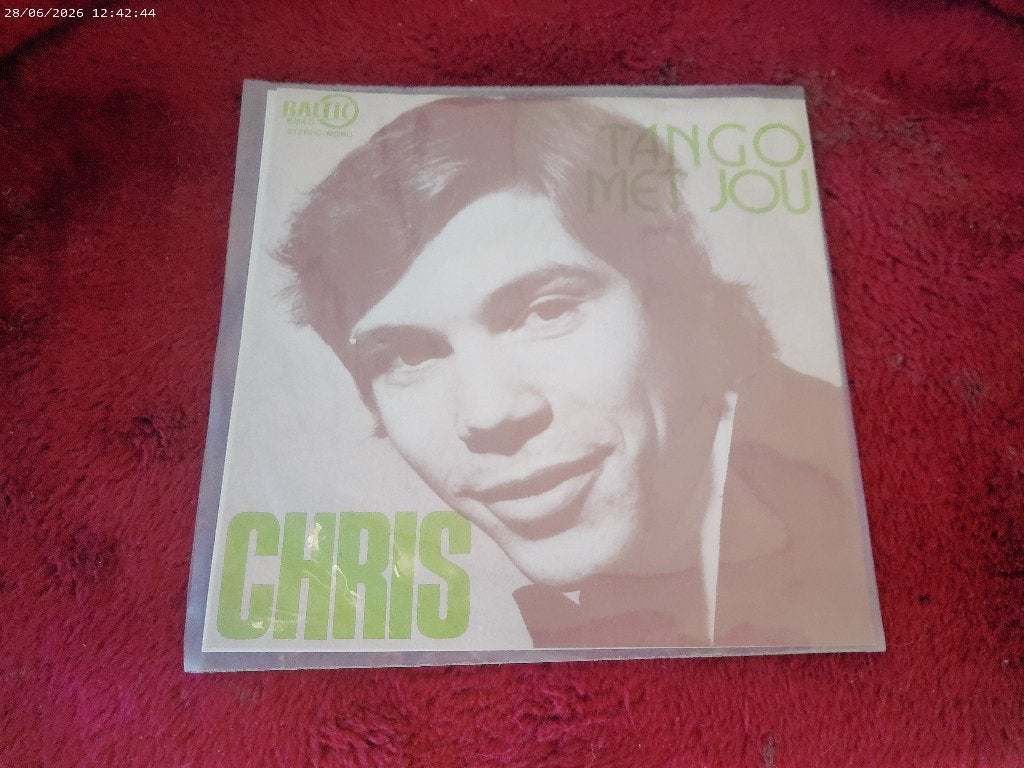 Chris - Tango met jou / dat is karnaval, Gebruikt, Fotohoes, 7 inch, Ophalen of Verzenden