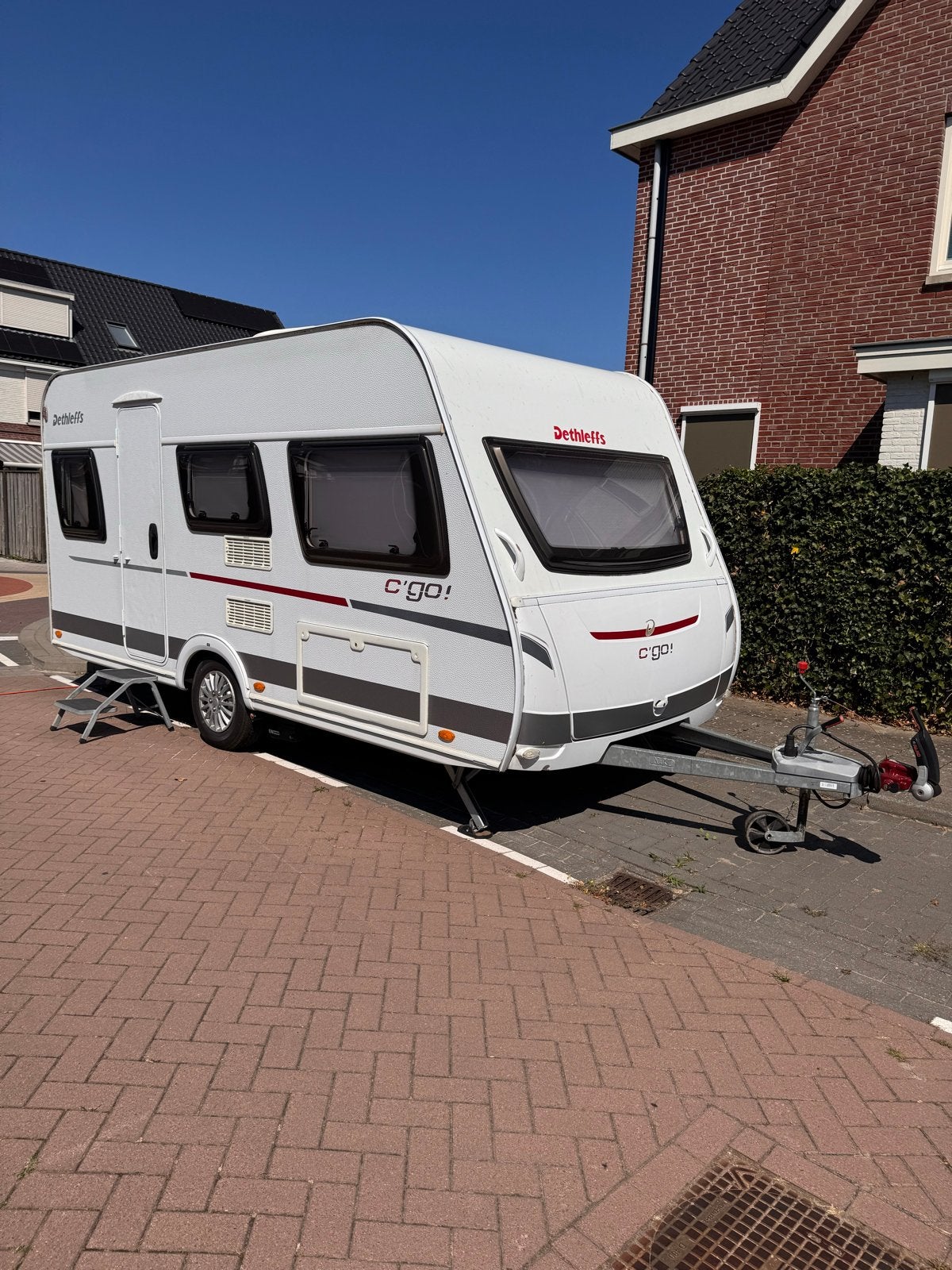 Dethleffs 415 C'go! Caravan met mover en airco, Caravans en Kamperen, Caravans, Vast bed, Airco, Treinzit, Particulier