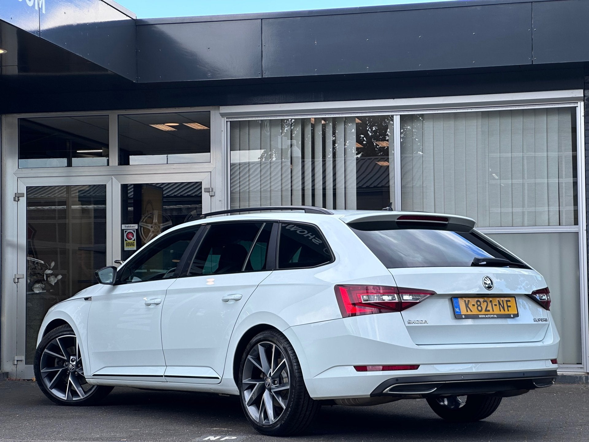 Skoda Superb Combi 2.0 TSI Sportline Business / ACC / DCC /, Auto's, Dealer onderhouden, 15 km/l, Gebruikt, 4 cilinders