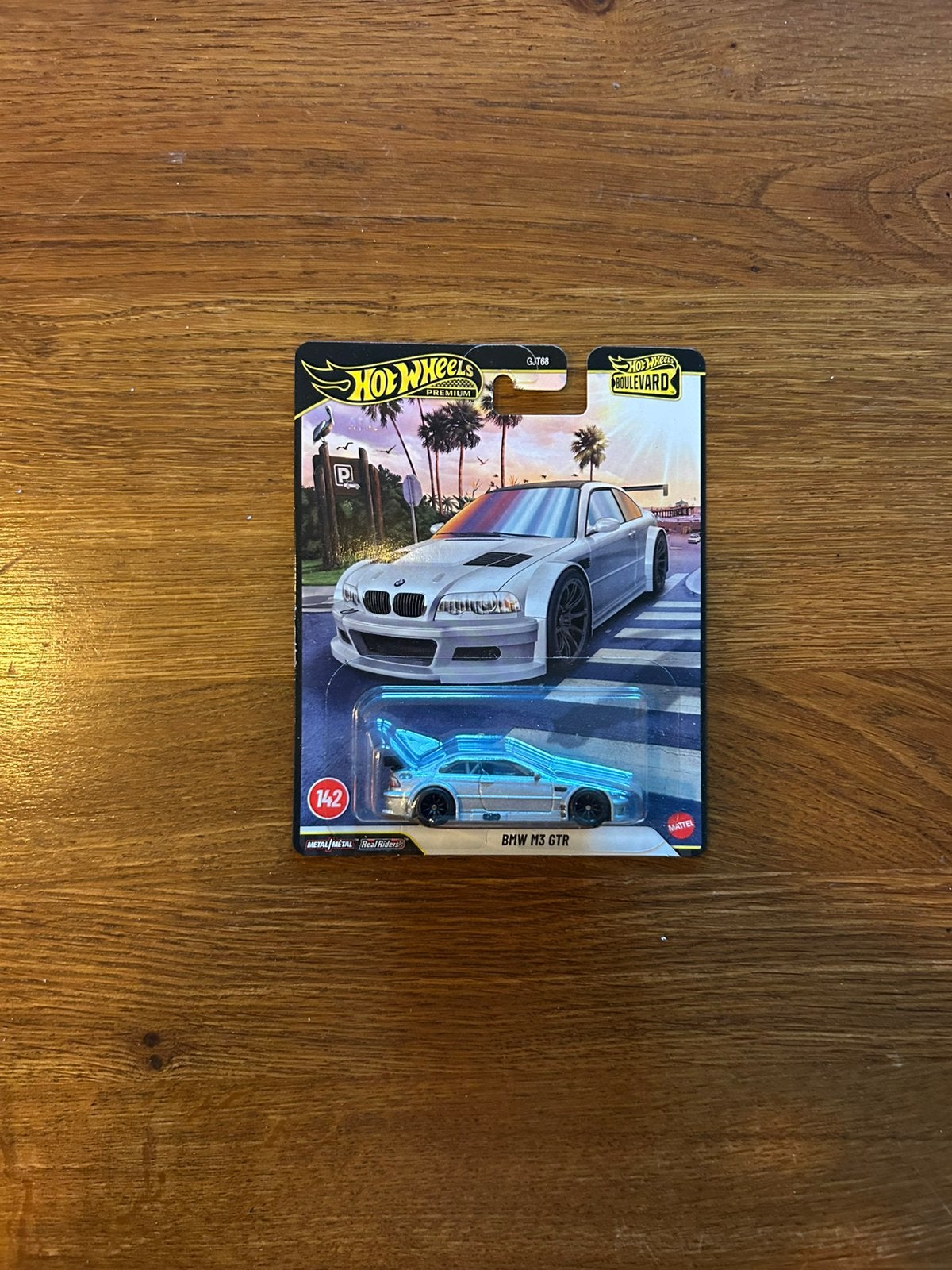 HotWheels Premium BMW M3 GTR, Hobby en Vrije tijd, Modelauto's | Overige schalen, Verzenden, Zo goed als nieuw, Auto