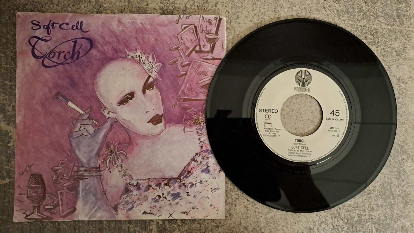 Soft Cell  - Torch, Gebruikt, 7 inch, Pop, Fotohoes
