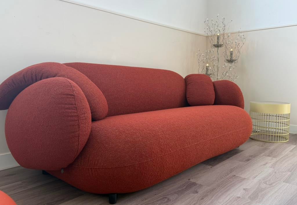 Leolux Pulla 3 zits bank NIEUW, Huis en Inrichting, Banken | Bankstellen, Ophalen, Nieuw, Stof