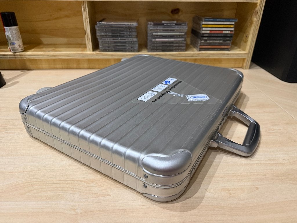 ✅ Rimowa Topas Alluminium Attaché Koffer - Laptop - NIEUW, Minder dan 50 cm, Ophalen of Verzenden, Metaal, 35 tot 45 cm