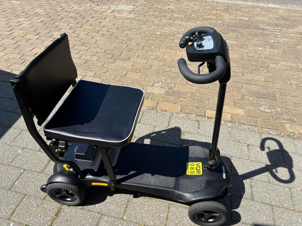 Opvouwbare scootmobiel – lichtgewicht & reisvriendelijk, Ophalen, 10 km/u of minder, Pride, 16 t/m 25 km