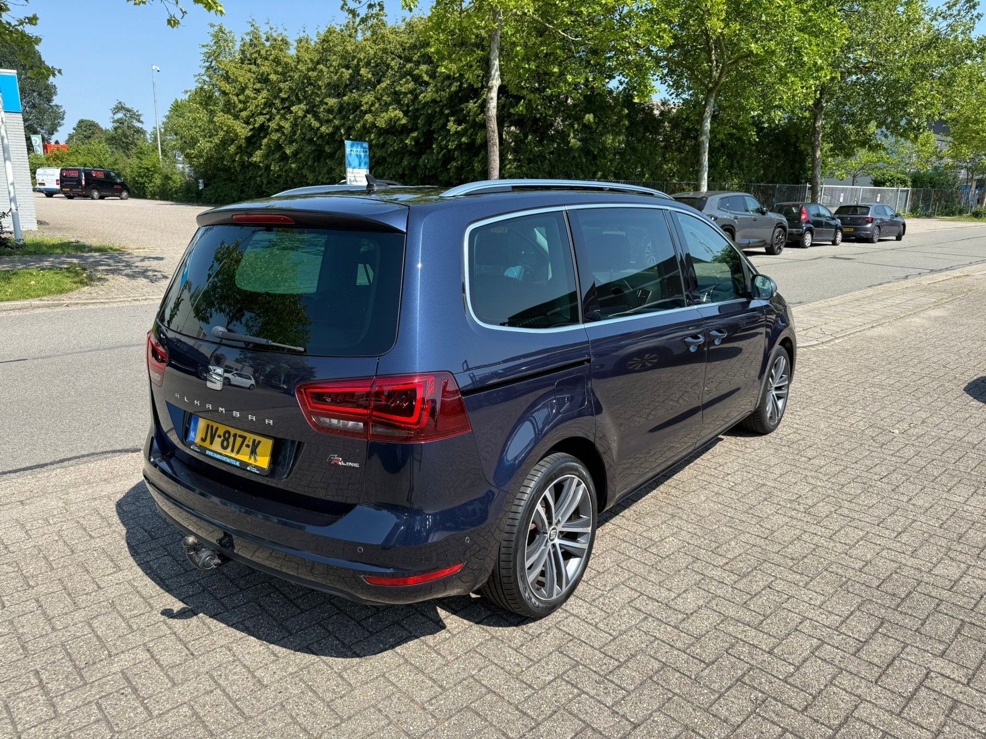 Seat Alhambra 1.4 TSI FR Connect, 7 pers Automaat, Panodak,, Auto's, Dealer onderhouden, 15 km/l, Euro 6, 4 cilinders