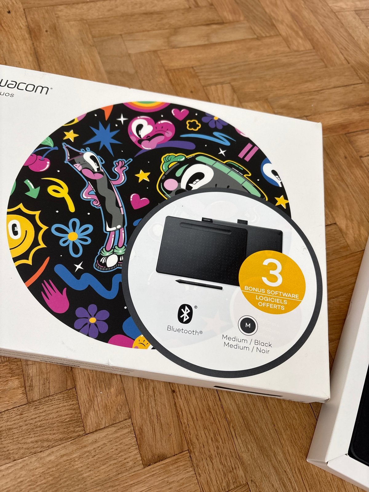 Wacom Intuos M Bluetooth tekentablet, Computers en Software, Tekentablets, Ophalen of Verzenden, Zo goed als nieuw, Draadloos