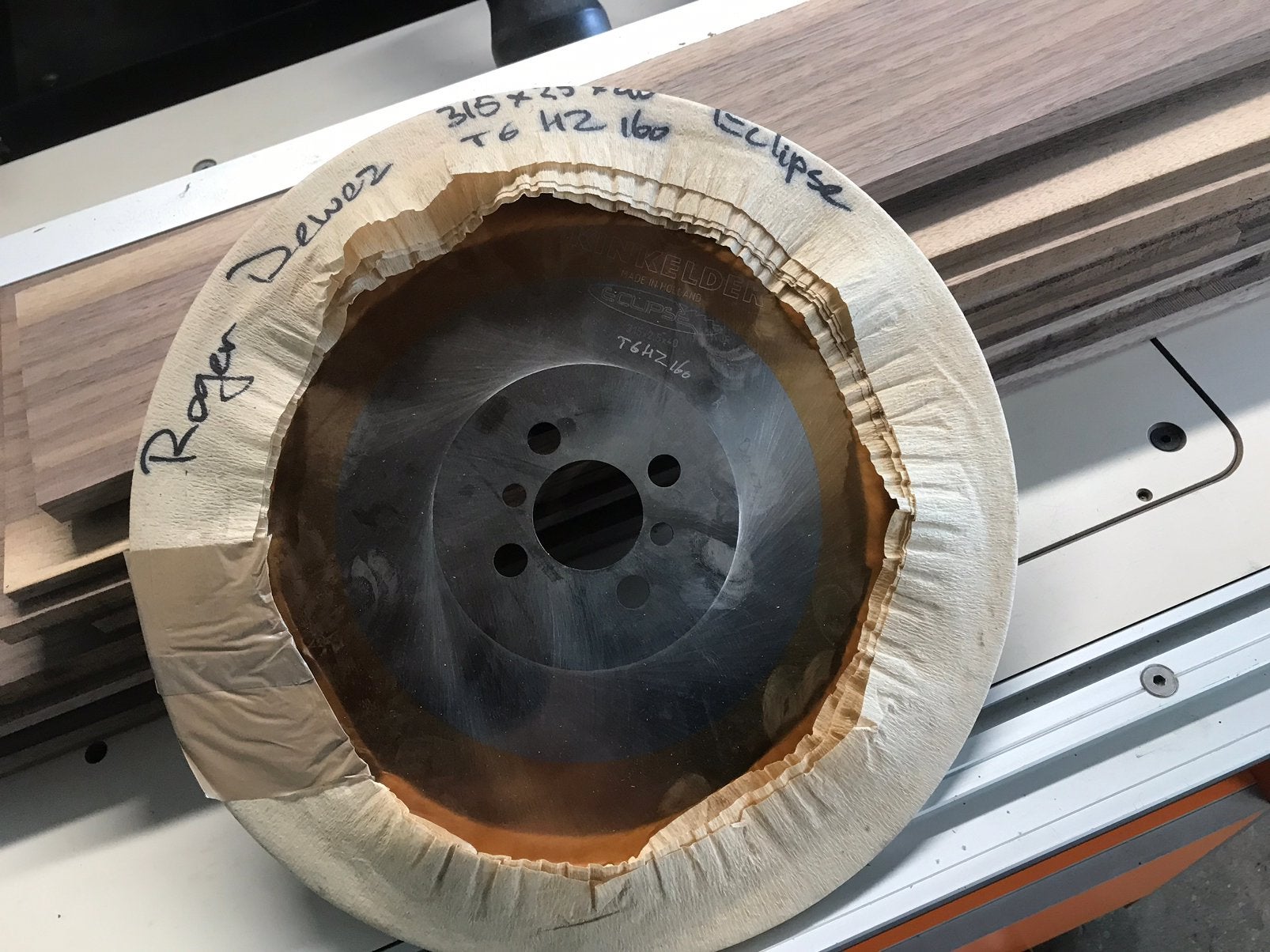 Te koop metaalzaagblad Kinkelder 315 mm, Ophalen of Verzenden, Nieuw