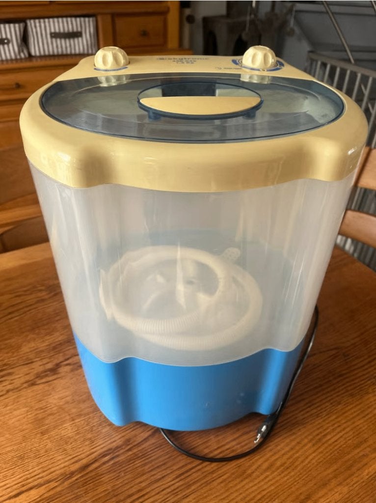Skytromic Mini (camping) Wasmachine 1.8kg - Voor kleine was, Ophalen of Verzenden, Gebruikt