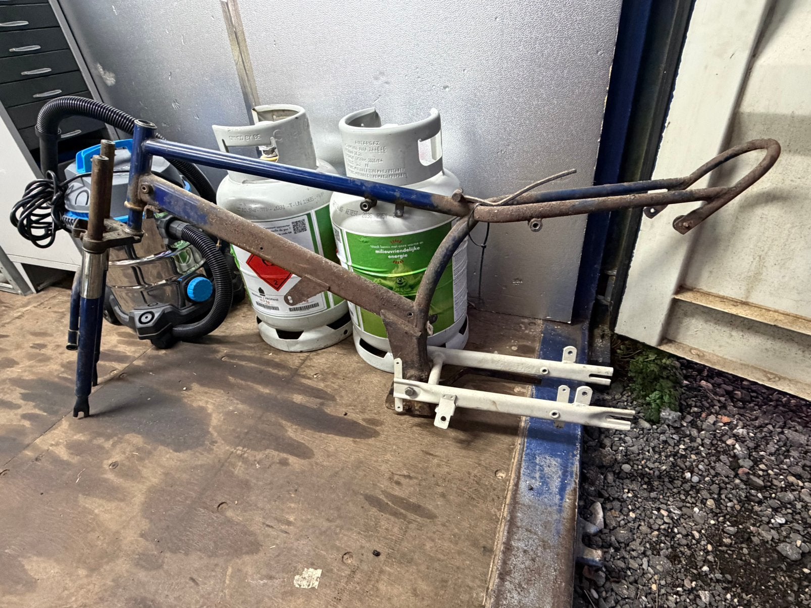 Batavus super sport 1961 frame, Ophalen, Zo goed als nieuw, Frame, Batavus
