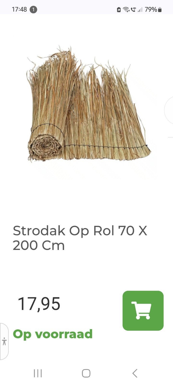 strodak op rol, Ophalen, Nieuw, Overige typen