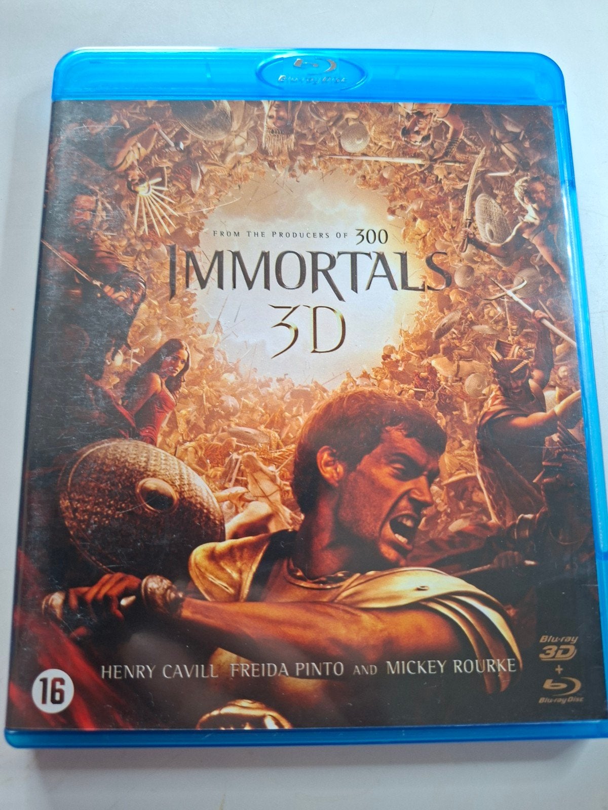 Immortals 3D Blu-ray - Actie/Fantasy film, Ophalen of Verzenden