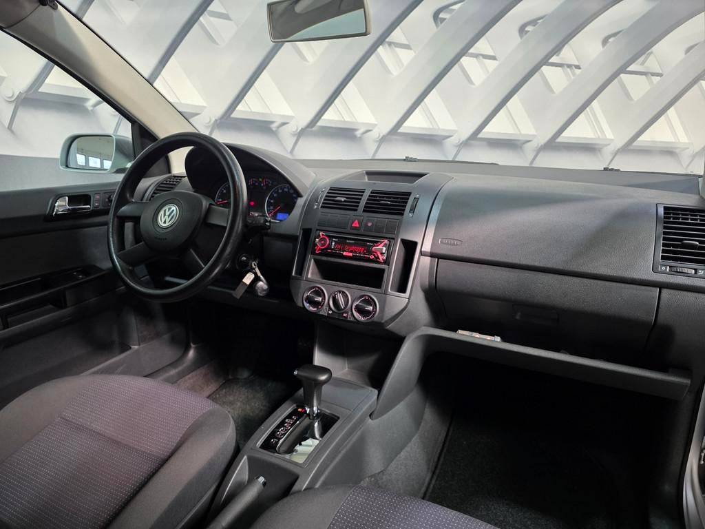 Volkswagen Polo 1.4-16V Athene automaat dealer onderhouden, Auto's, Volkswagen, Stof, Origineel Nederlands, Bedrijf, Grijs