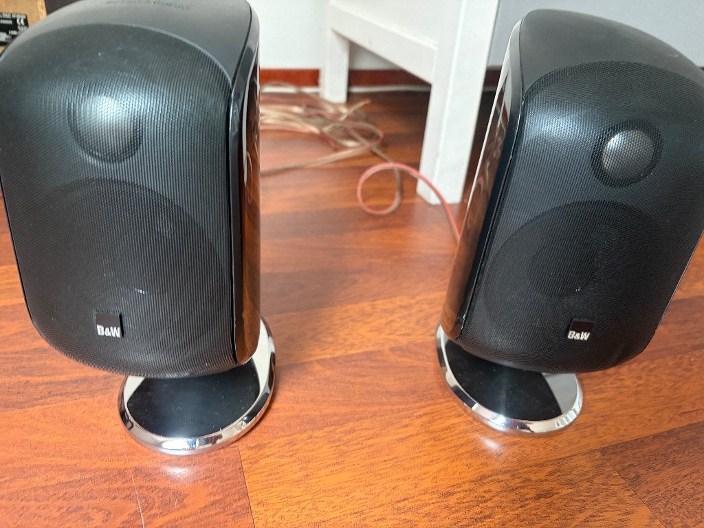 B&W luidsprekers, Audio, Tv en Foto, Luidsprekers, Gebruikt, 120 watt of meer, Front, Rear of Stereo speakers, Ophalen