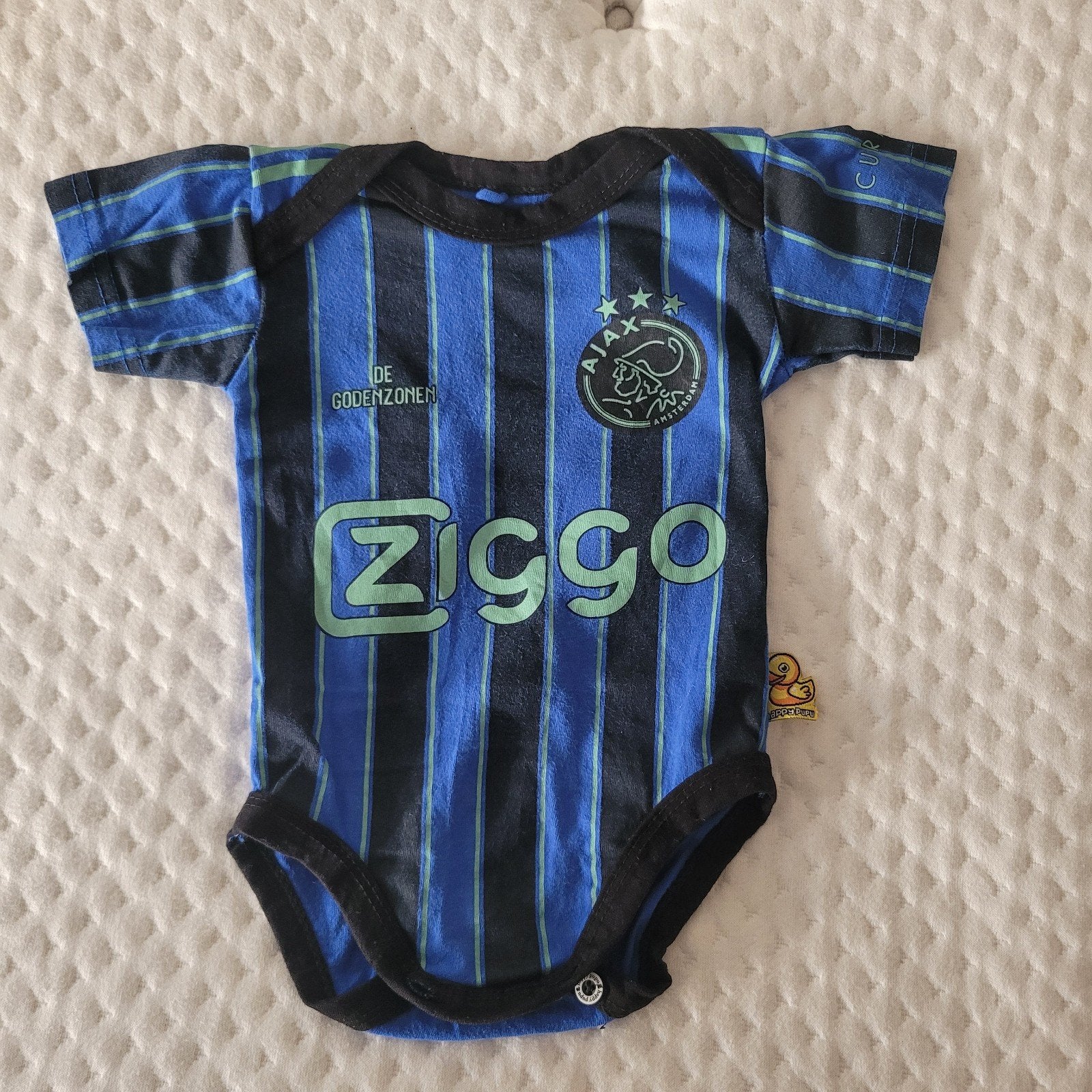 Ajax Romper Maat 56-62 Happy Pupu Baby Cloth, Ophalen of Verzenden, Gebruikt, Happy Pupu Baby Cloth, Jongetje of Meisje